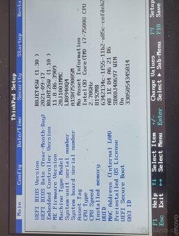 Lenovo ThinkPad i7 na díly - 2
