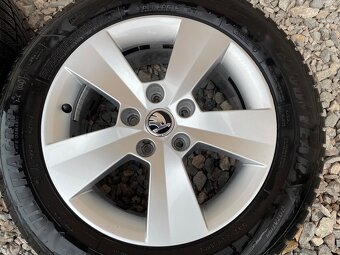 Sada originálních kol Škoda Orion 5x112 R16 - 2