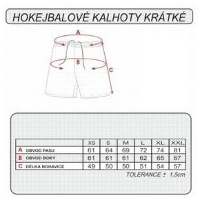 Kalhoty Hockeyball černé - 2