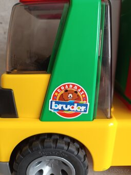 Velké popelářské auto Popeláři Bruder - 2