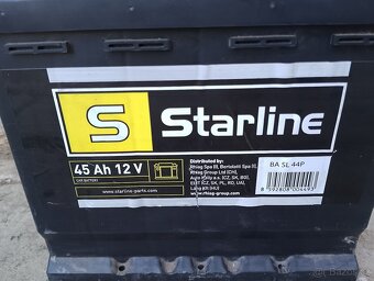 Autobaterie Starline BA SP 44P 45Ah 12V funkční - 2