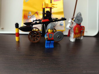 LEGO Castle 6039 Twin Arm Launcher +návod - 2