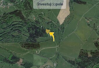Prodej louky 2 558 m², Horní Branná - Valteřice - 2
