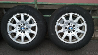 99% zimní orig. ALU kola 16" 5x120 BMW E38 - TOP - 2