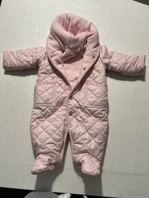 Dětská kombineza Ralf Lauren světle růžová - 2