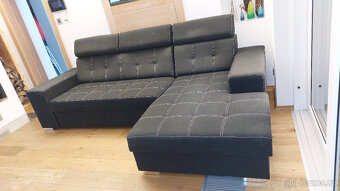 Rozkládací sedací souprava, gauč - 2