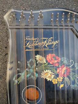 Chromatická citera Fischer's Mandolinette - 2