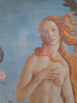 Puzzle 4000 dílků - Botticelli Zrození Venuše - 2