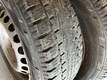 Plechový Disk VW T5 5x120 16” 6 ks + pneu 205/65/16C - 2