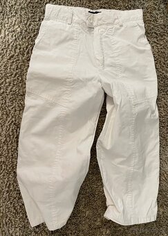 Burberry - Bílé kalhoty vel 10 - 2