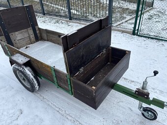 Vlek za traktor, čtyřkolku, UTV nebo auto - 2