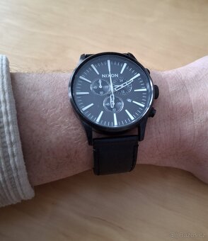 hodinky NIXON Sentry Chrono Leather surf - 2