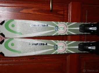 lyže head Rec 142 cm , drevene jadro - 2