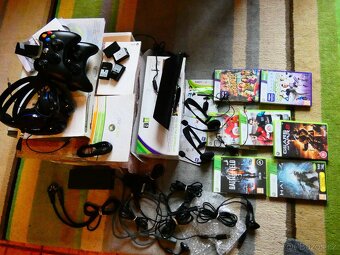 XBOX 360 HDD HDMI KINECT HRY komplet SESTAVA - záruka - 2