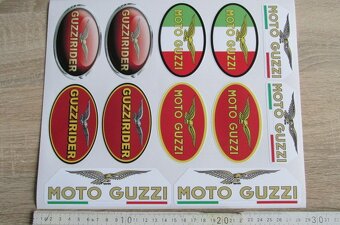 Samolepky Moto Guzzi sada - 2