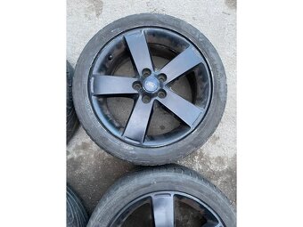 ALU disky Ford černé 5x108 R17 s letními pneu 225/45 R17 - 2