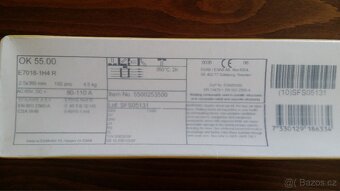Elektrody ESAB K55.00 prům.2,5 x 350 4,5 kg - 2