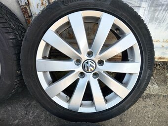 17"zimní alu sada Oslo 5x112 origo Passat B6 Touran Caddy - 2