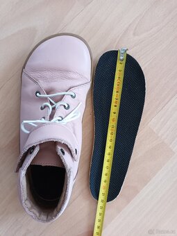 Dívčí kožené barefoot boty Pegres vel. 35 - 2