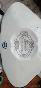 Porcelánové hodiny České Baroko - 2