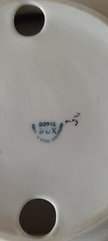 Porcelánový popelník royal Dux - 2