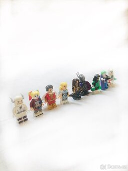 Sbírka Neoriginálních LEGO DC Minifigurek – 9 postav - 2