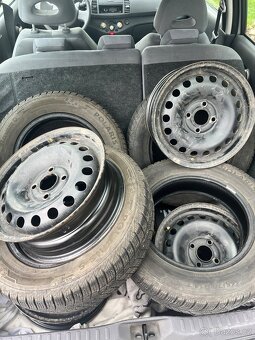 Disky 4x100 r14 + pneu 165/70 - 2
