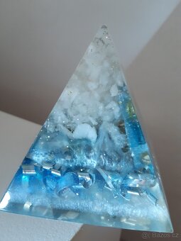 Orgonitová pyramida - čistí a harmonizuje geopatogenní zóny - 2