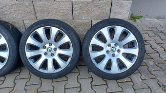 Alu kola 5x112 r17 originál Škoda Octavia III - 2
