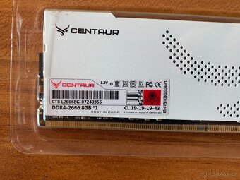 CENTAUR Bílé - 4x8GB, 2666MHz, DDR4, Nové - 2