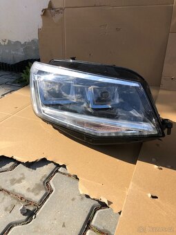 xenon bi-xenon vw caddy 15- svetlo pravy led prave - 2