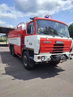 Hasičská Tatra 815 6x6 8000/voda 800l/penidlo - 2