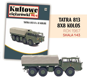 Tatra 813 8X8 Kolos 1:43 posielam 3.7 - 2