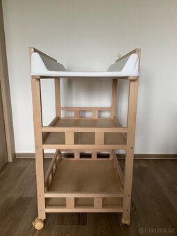 Přebalovací pult pojízdný - 2