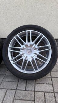 Alu kola Honda 5x114,3 R17 (2ks) vč. pneu - 2