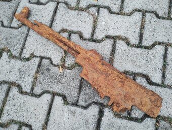 Nález detektorem kovu torza zbraní STG44 a Mannlicher M91 - 2