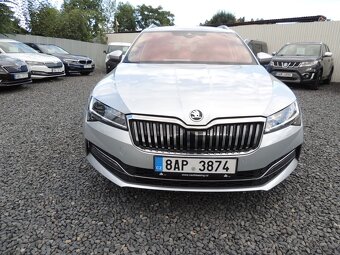 Škoda Superb Combi 2.0TDi,DSG,147kw,L&K,2021,ČR,webasto,-21% - 2
