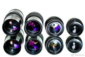 4x Pentacon M42 3,5/30, 1,8/50, 2,8/135, 4/200 TOP STAV - 2
