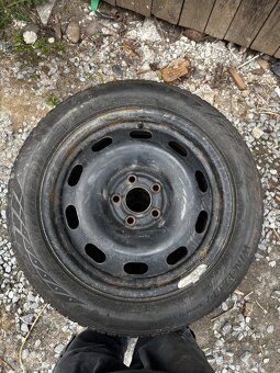 5x100 r15 195/50/15 Škoda Fabia zimní kola - 2
