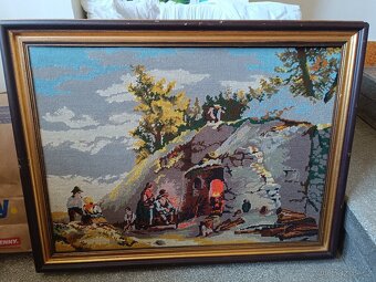 Gobelínové obrazy 9 ks. - 2