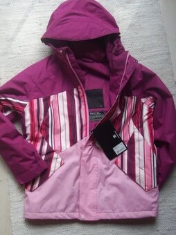 Dívčí zimní teplá lyžařská snowboardová bunda DC - 2