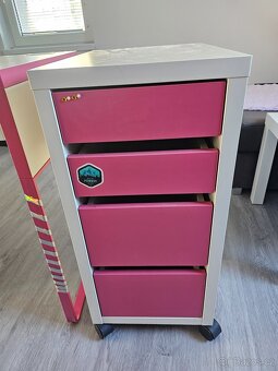 Psací stolek s šuplíky ikea - 2