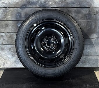 Zimní sada kol 5x100 R15, Dunlop 185/60 R15 84T, DOT4019 - 2