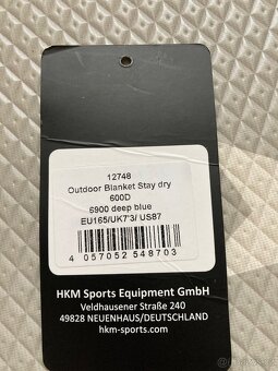 Výběhová deka HKM 165 cm - nová - 2