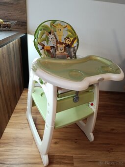 Jídelní dětská židlička 2 v 1 - 2