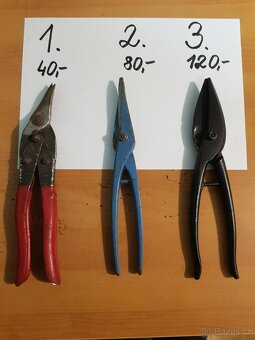 Kleště, nůžky  - různé  15% SLEVA na všechny položky - 2