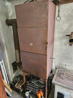 Plechová udírna - 2