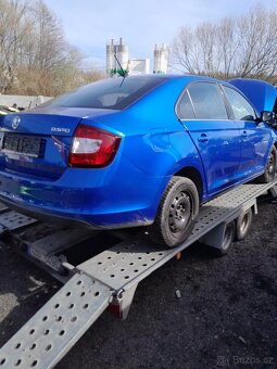 nd ze škoda Rapid 999TSI 81kW, modrý - 2