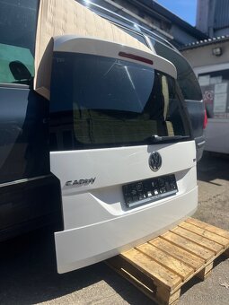 Vw Caddy Maxi 3 Face 2017 LB9A zadní víko, vrata, dveře - 2