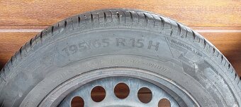 Letní pneu s disky 195/65 R15 - 2